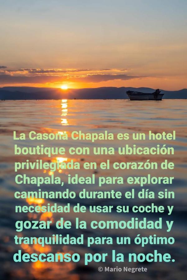 Отель La Casona Чапала Экстерьер фото
